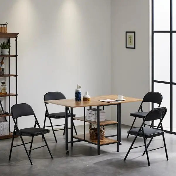 Party Chairs Black 4pc