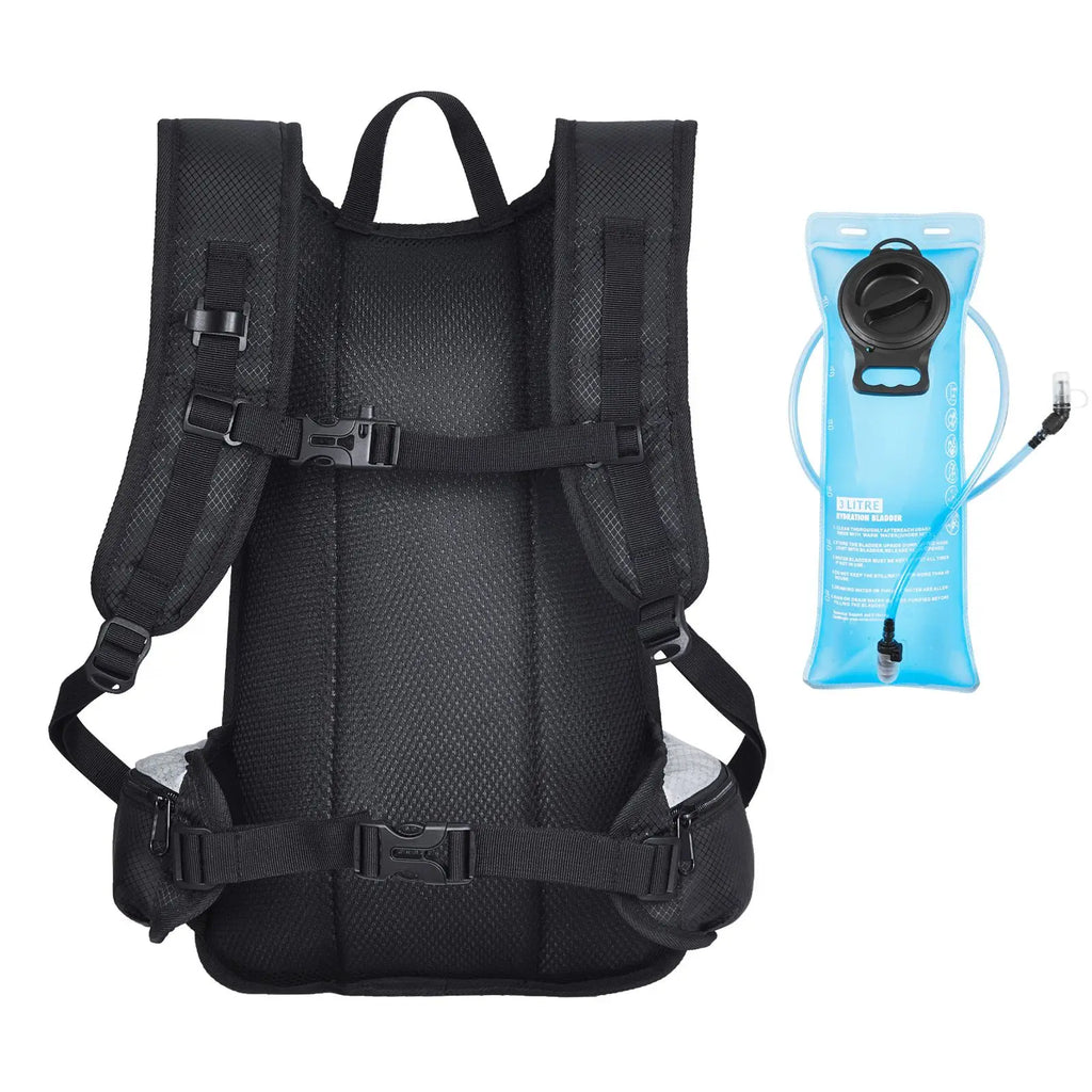 15L Insulated Hydration Pack Backpack for Hiking Men's Sports Duffle Bag with 3L TPU Water Bladder Hydration Backpack Storage
