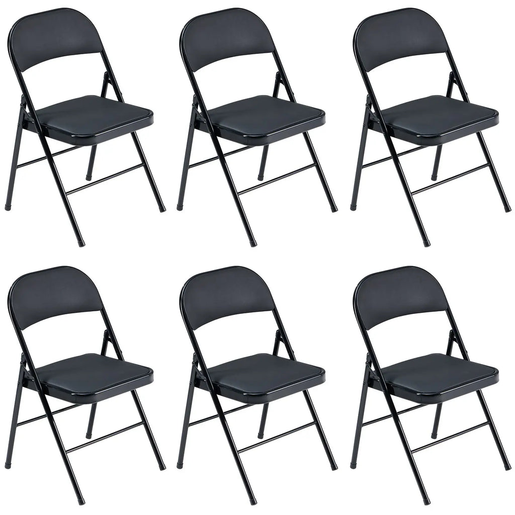 Party Chair Black 6pcs