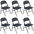 Party Chair Black 6pcs